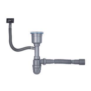 Сифон для кухонної мийки Kroner KRP Siphon - 021 3 1/2"х50/40 мм CV026282 фото