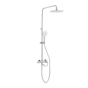 Душова система універсальна Qtap Grand на три споживачі (з виливом) QTGRACRM1004 Chrome SD00039604 фото