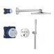 Душова система прихованого монтажу термостатична Grohe QuickFix Precision SmartControl 34874000 CV034568 фото 1